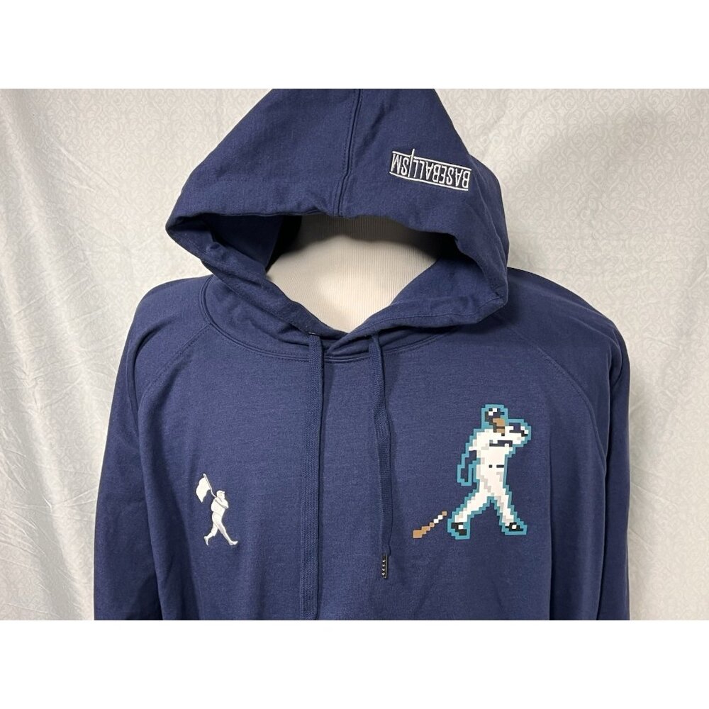 Baseballism Ken Griffey Jr Hoodie XXL Seattle Mariners GRIFFEY 24 - Picture 2 of 16